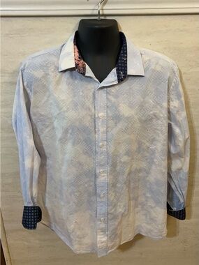 Quieti brand men's long-sleeve woven button-down sport shirt